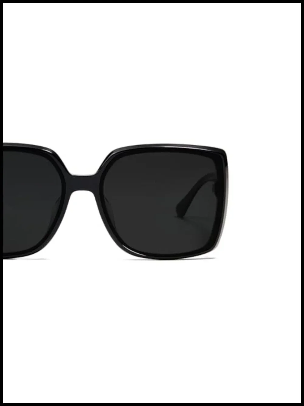 Oversized Polarized Acetate Sunglasses UV400 Protection for Women - Classic